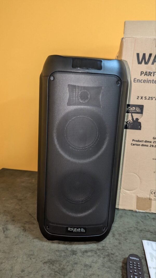 Ibiza - WAVE6 - Altavoz a pilas de 250W/2x5.25" - Imagen 6