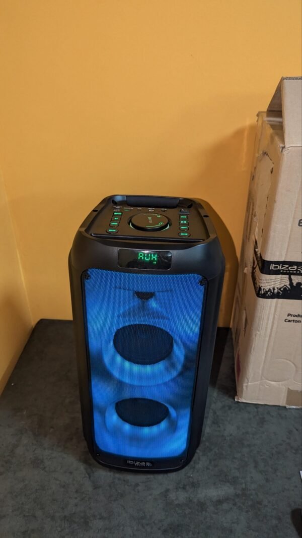 Ibiza - WAVE6 - Altavoz a pilas de 250W/2x5.25" - Imagen 9