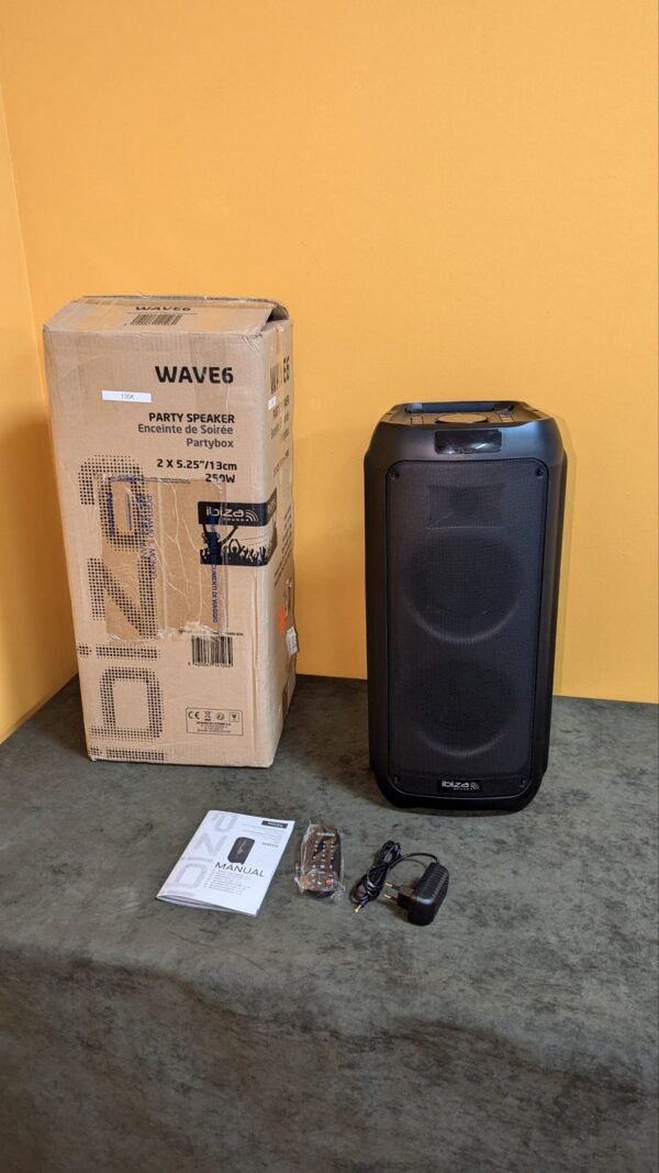 Ibiza WAVE6 Altavoz a pilas de 250W - Imagen 3
