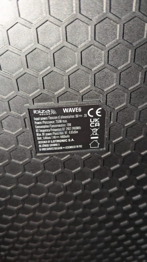 Ibiza Altavoz WAVE6 - Imagen 7