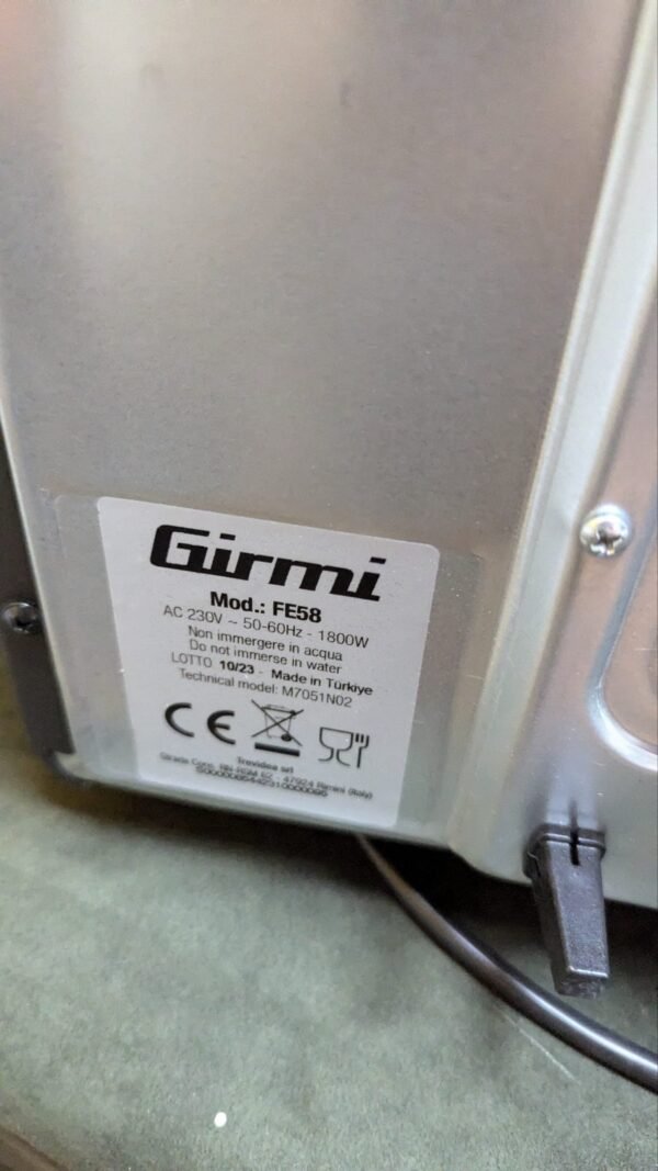 Girmi Horno eléctrico Fe58 - Imagen 8