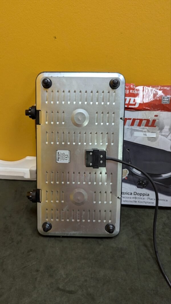 Girmi PE36 - Placa eléctrica, 2 placas de hierro fundido - Imagen 5