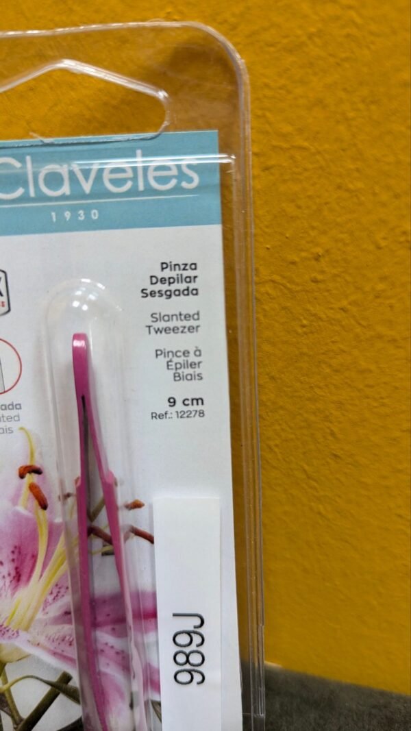 3 Claveles Pinza Depilar Sesgada - Imagen 2