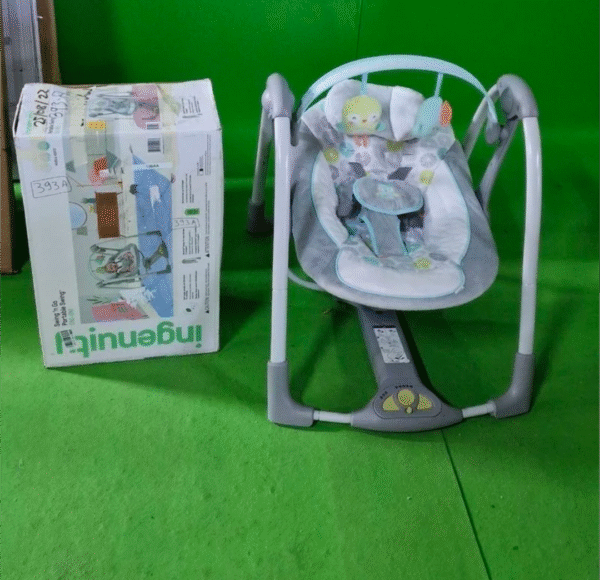 Ingenuity, Columpio Compacto Plegable Hugs & Hoots - Imagen 2