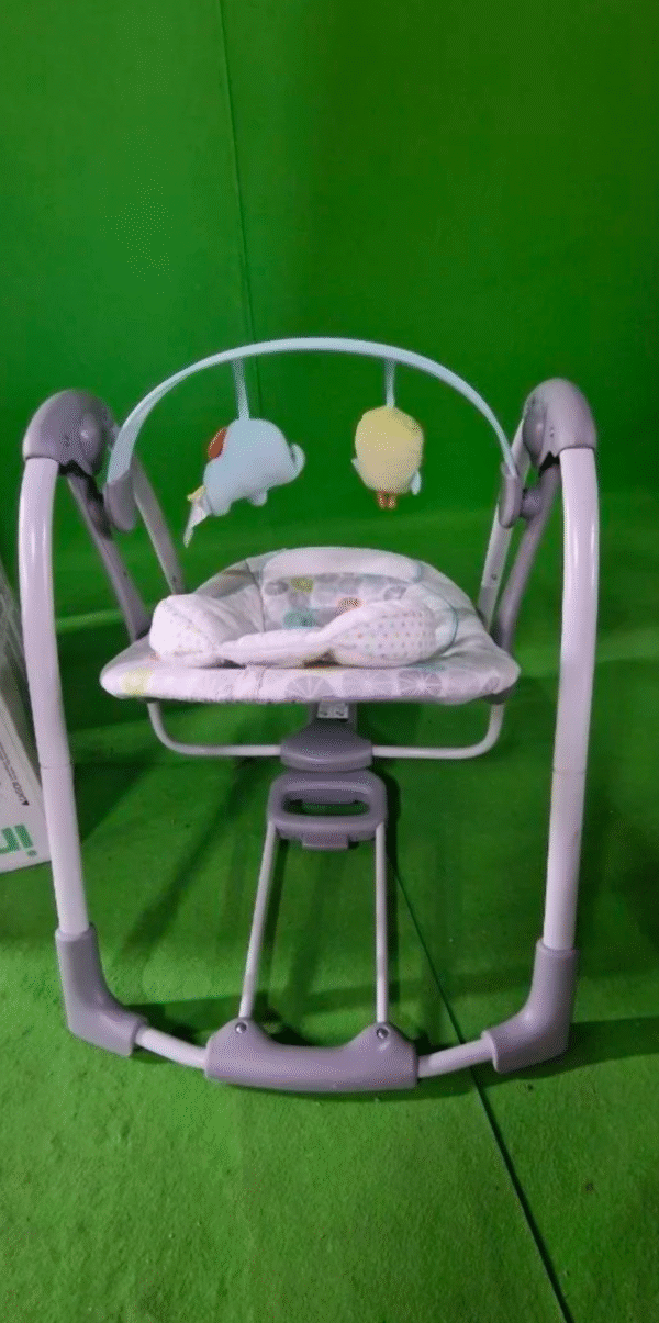 Ingenuity, Columpio Compacto Plegable Hugs & Hoots - Imagen 8