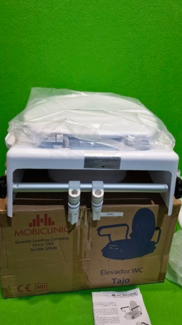 Mobiclinic®, Elevador WC para adultos con reposabrazos, Tajo - Imagen 5