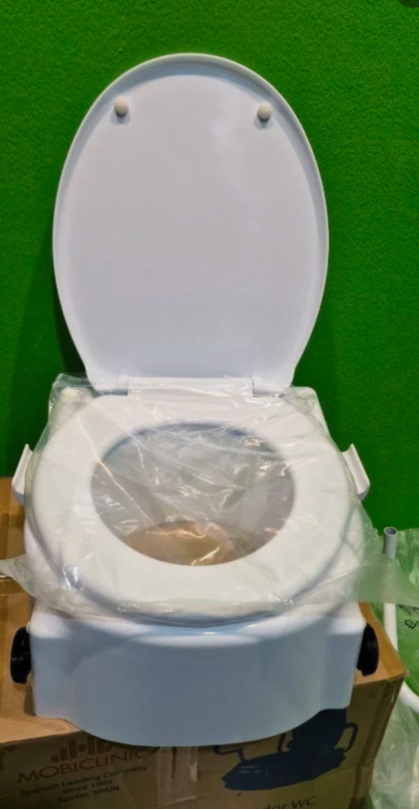 Mobiclinic®, Elevador WC para adultos con reposabrazos, Tajo - Imagen 3