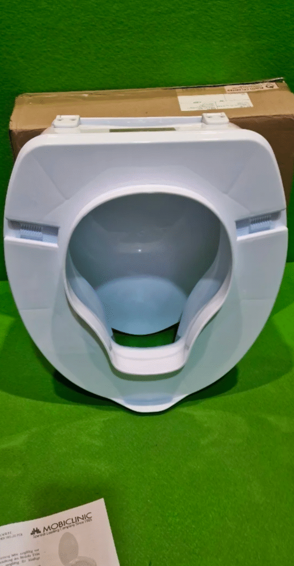 Mobiclinic®, Elevador WC para adulto, Con tapa, 10 cm - Imagen 7