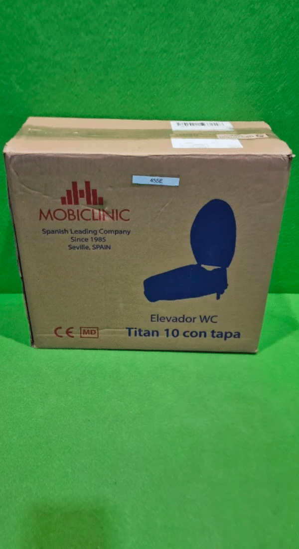 Mobiclinic®, Elevador WC para adulto, Con tapa, 10 cm - Imagen 8