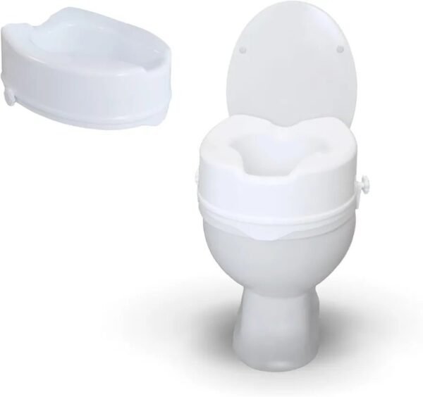 Mobiclinic®, Elevador WC para Adulto, Sin Tapa, 14 cm