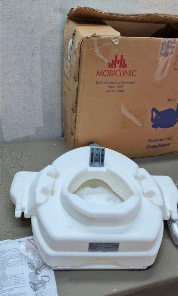 Mobiclinic, Elevador WC para adultos con reposabrazos, Guadiana - Imagen 4