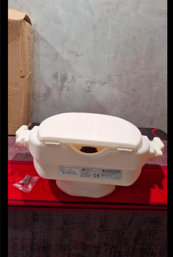 Mobiclinic, Elevador WC para adultos con reposabrazos, Guadiana - Imagen 4