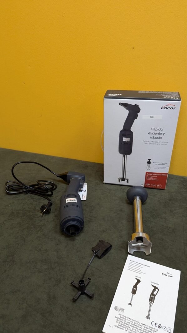 LACOR Batidora de Mano Brisk, Trituradora Profesional - Imagen 3