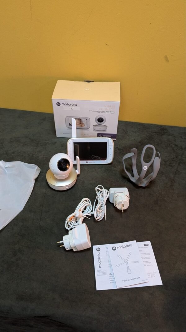 Motorola Nursery VM855 - Vigilabebés con conexión Wi-Fi - Imagen 3