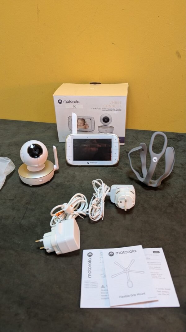 Motorola Nursery VM855 - Vigilabebés con conexión Wi-Fi - Imagen 2
