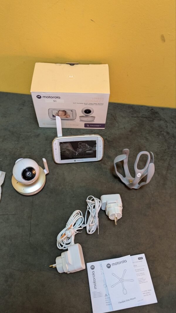 Motorola Nursery VM855 - Vigilabebés con conexión Wi-Fi - Imagen 5