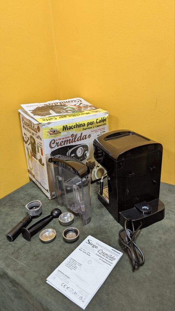 Sirge CREMILDA Cafetera Express para Espresso y Capuccino - Imagen 8