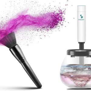 Limpiador de brochas de maquillaje
