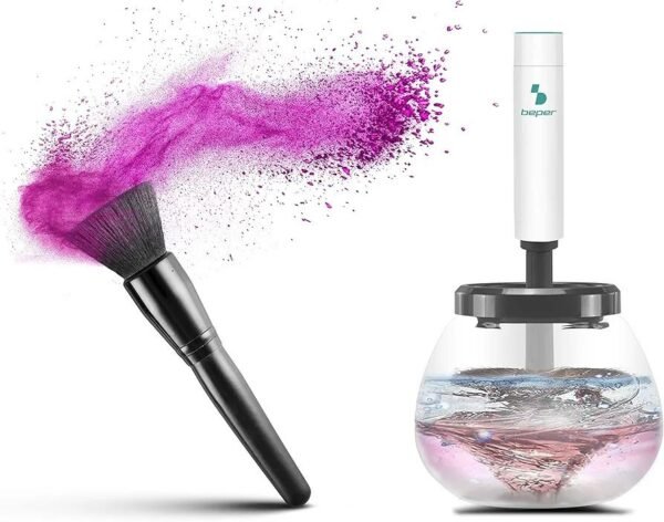 Limpiador de brochas de maquillaje