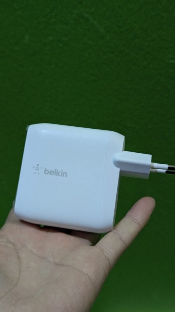 Belkin cargador de pared USB-PD GaN doble de 68 W - Imagen 5
