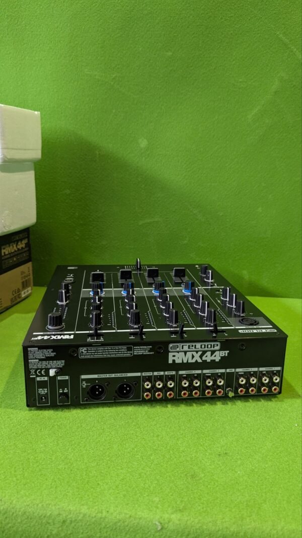 Reloop AMS-RMX-44 BT Mezclador para DJ de club con 4 canales - Imagen 7