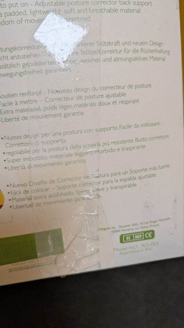 Corrector de Postura para Espalda Hombre y Mujer - Imagen 6