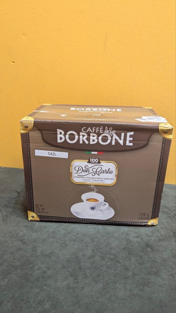 Caffè Borbone Don Carlo, Mezcla de Café Azul - 100 Cápsulas - Imagen 6