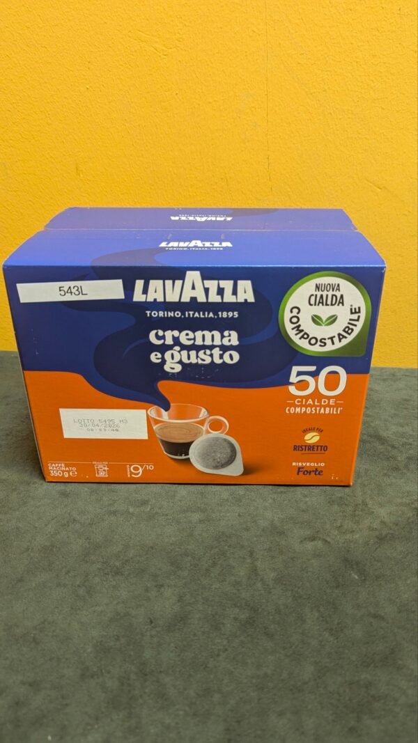 Lavazza Caffè Crema e Gusto Forte 50 Cápsulas - Imagen 4