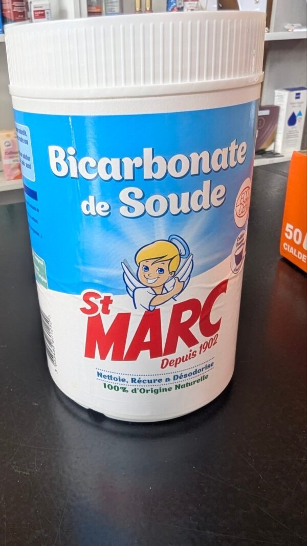 St Marc Bicarbonato de sodio 100% de origen natural lote de 650 g - Imagen 3