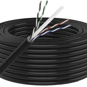 MutecPower cables CAT6 impermeables para exteriores de 180 m
