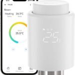 SONOFF Cabezal Termostático Inteligente Zigbee para Válvula Termostática de Radiador