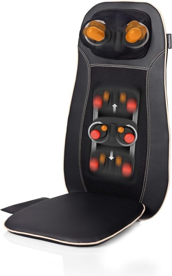 Medisana MCN Almohadilla de masaje Shiatsu para la espalda y el cuello