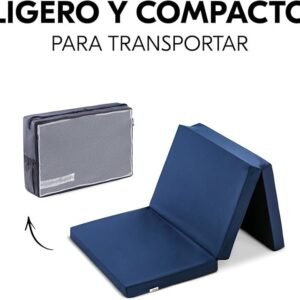 hauck Colchon Cuna de Viaje Plegable 120 x 60 cm