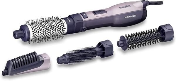 BaByliss - Cepillo de aire moldeador de pelo con 4 cabezales