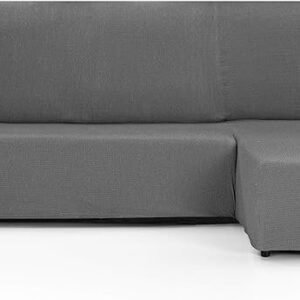 Martina Home Tunez Funda chaise longue Brazo corto derecho Gris