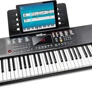 RockJam Teclado compacto de 61 teclas
