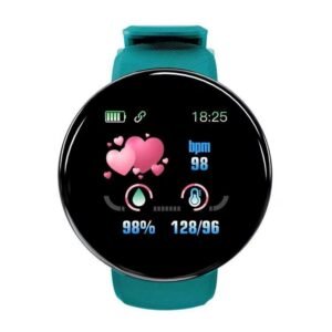 Reloj inteligente D18 para hombres y mujeres COLOR VERDE