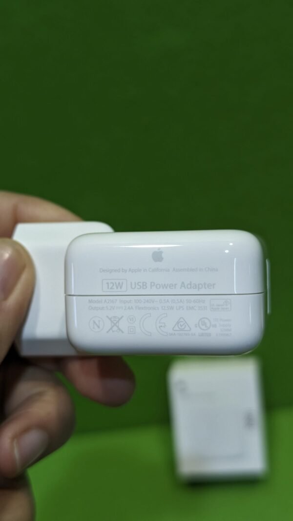 Apple Adaptador de Corriente USB de 12 W - Imagen 4