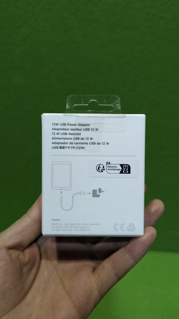 Apple Adaptador de Corriente USB de 12 W - Imagen 11