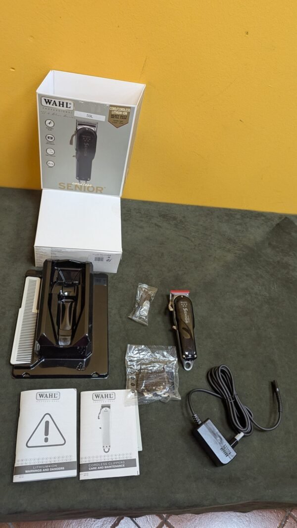 Wahl Cordless Senior - Cortapelos Profesional - Uso con/sin Cable - Imagen 6