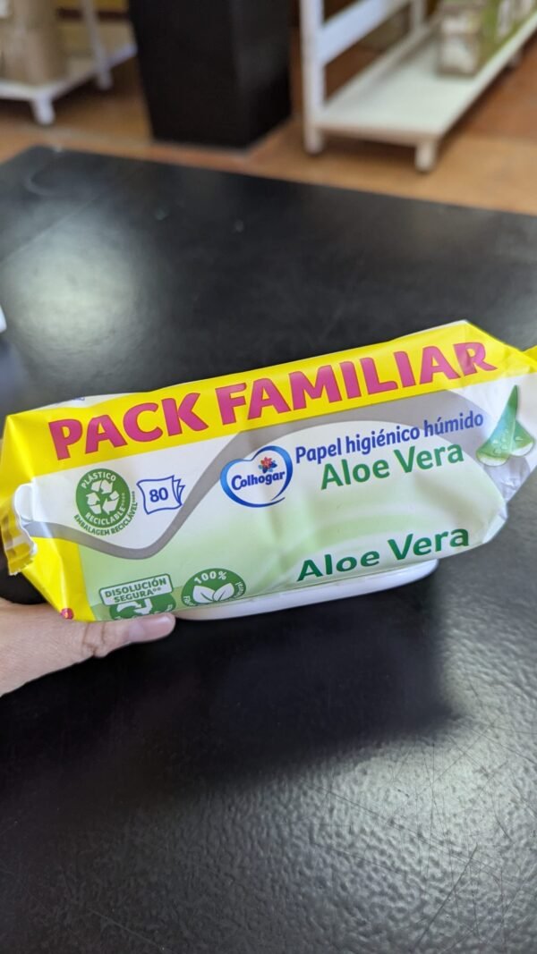 Colhogar Aloe x80 toallitas - Imagen 4