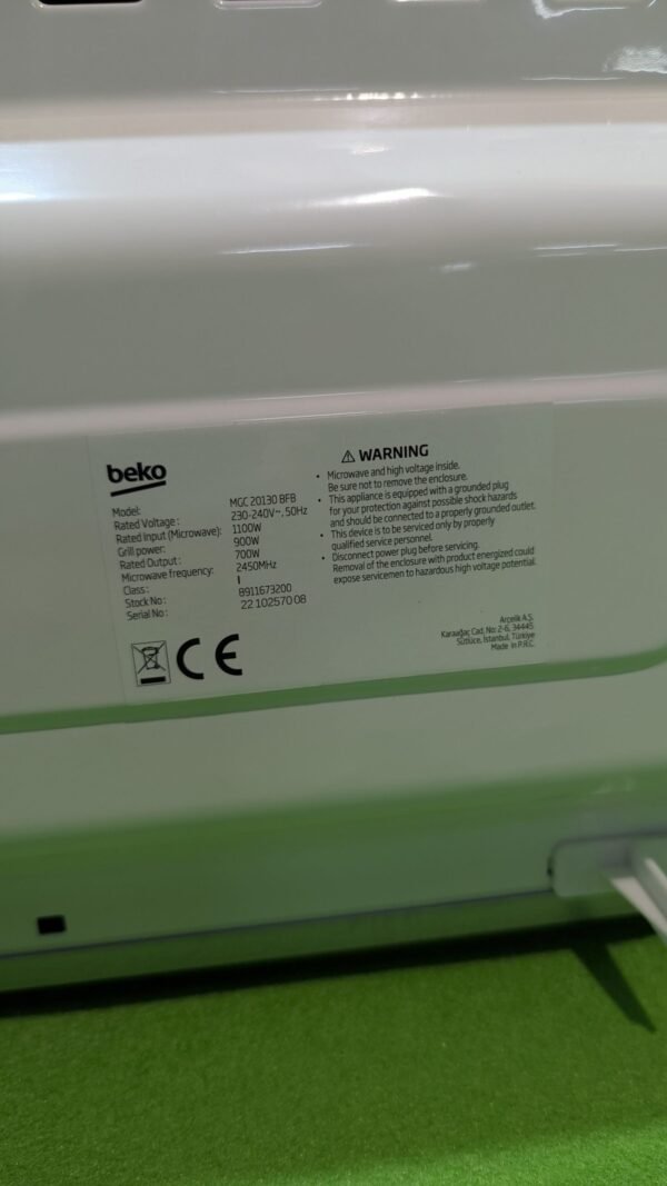 Beko Horno de microondas con parrilla de 20 litros - Imagen 7