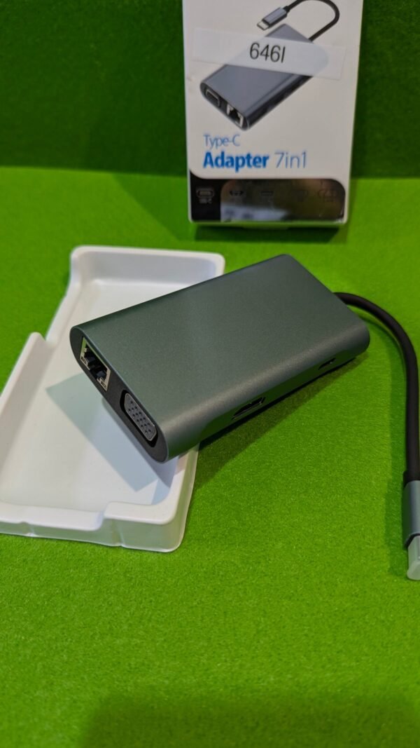 Adaptador multipuerto USB C 7 en 1 - Imagen 5