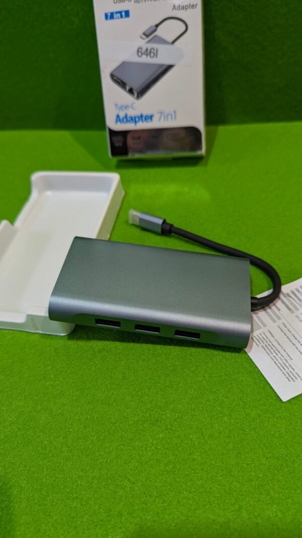 Adaptador multipuerto USB C 7 en 1 - Imagen 4