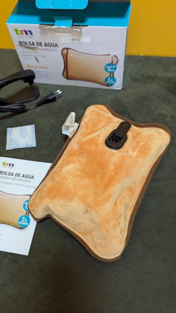 TM Electron Vulcano Bolsa De Agua Térmica Calefactable En 5 Minutos - Imagen 3