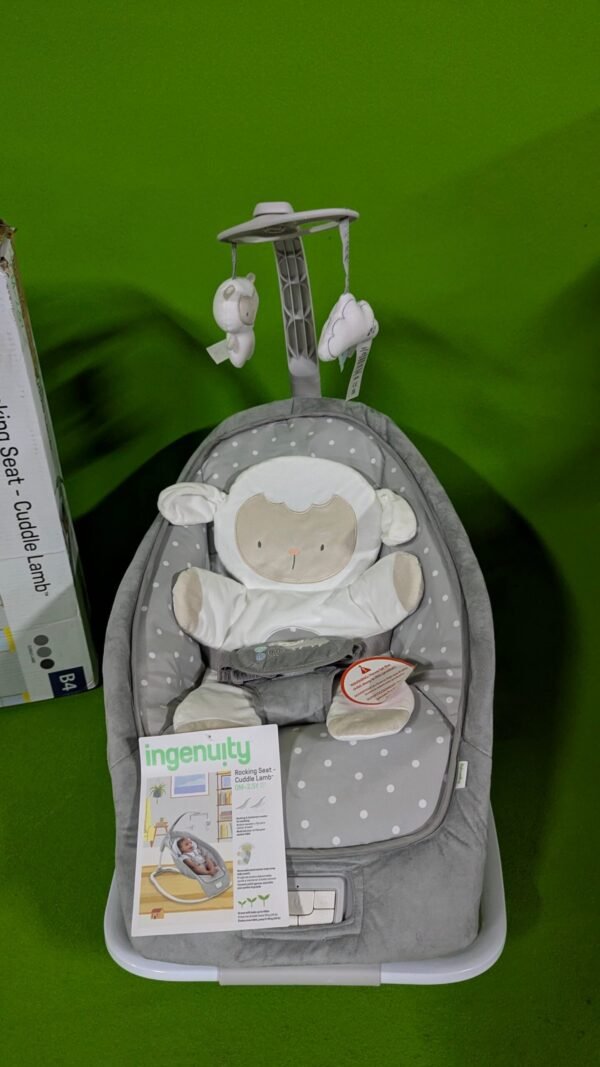 Ingenuity, Hamaca Mecedora para Bebés hasta 18 kg - Imagen 7