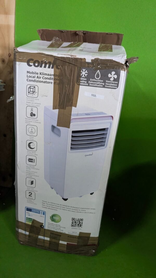 COMFEE' Aire acondicionado portátil 5000 BTU/h ámbar 6C - Imagen 13
