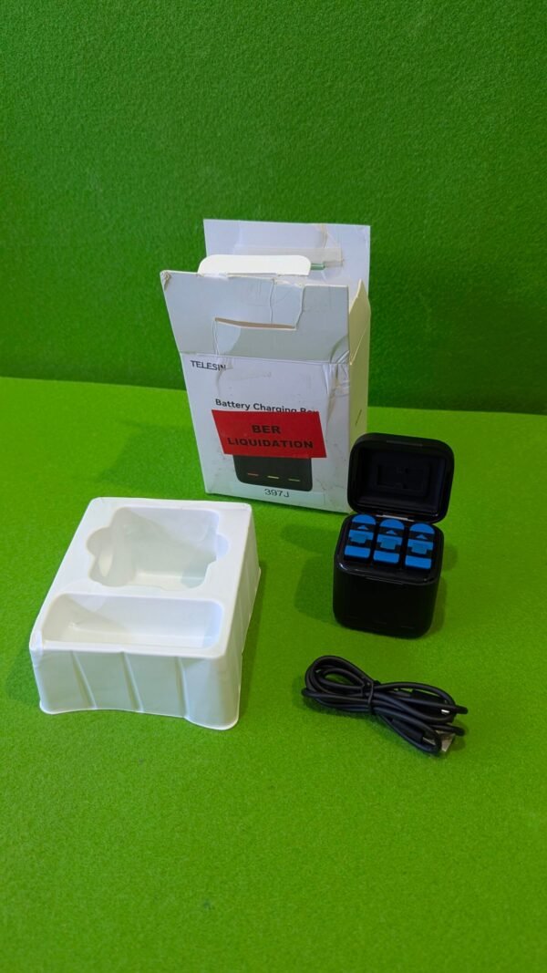 ELESIN Baterías y Cargador para GoPro Hero 12 Hero 11/10/9 - Imagen 2