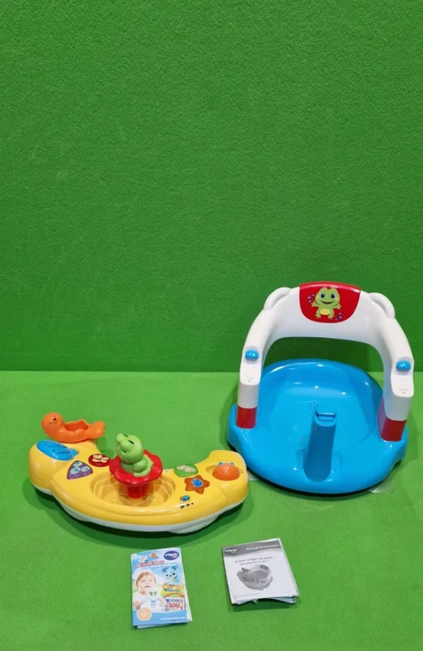 Vtech Aquasilla 2 en 1, silla de baño y panel de actividades - Imagen 6