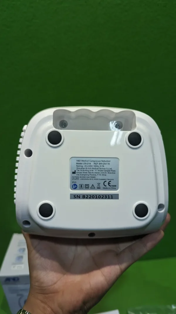 A&D Medical Máquina nebulizadora compacta UN-014 para niños y adultos - Imagen 7